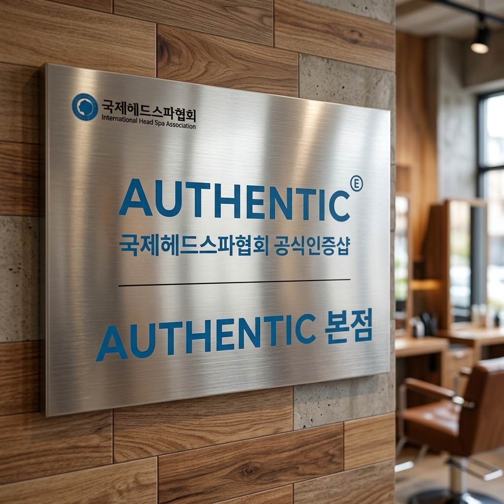 공식 인증 현판
